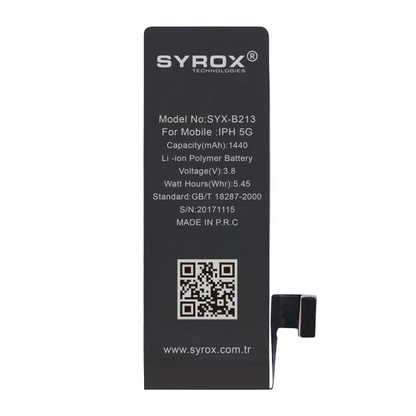 Syrox B213 iPhone 5 Batarya 1440 mAh