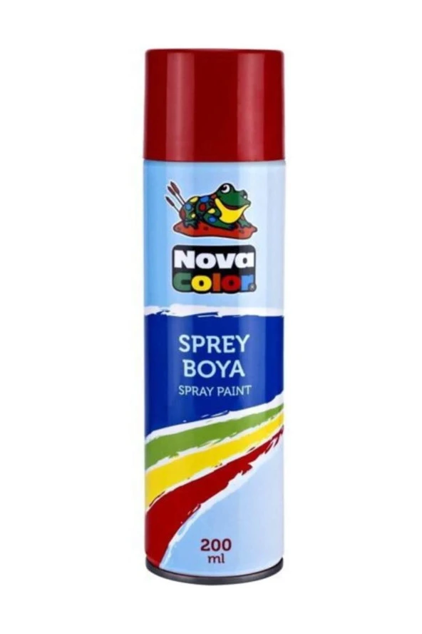 Nova Color Sprey Boya 200 ML Kırmızı NC-801