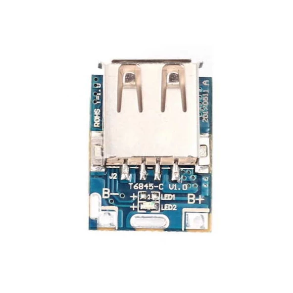 Powerbank Devresi - Lityum Pil Şarj - 5V 1A USB Boost Modül Lion - 4