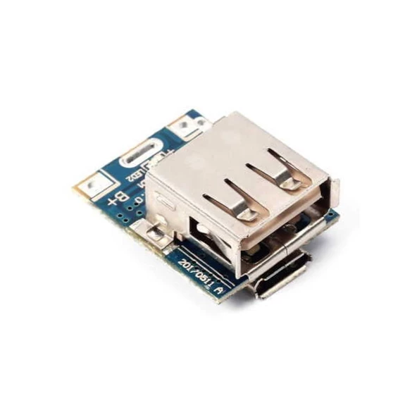 Powerbank Devresi - Lityum Pil Şarj - 5V 1A USB Boost Modül Lion - 2