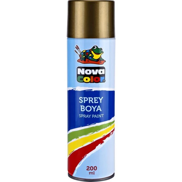 Nova Color Sprey Boya 200 ML Altın NC-811 - 1