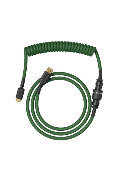 Glorious Sarmal USB-C to USB-A 1.4 Metre Klavye Kablosu Yeşil