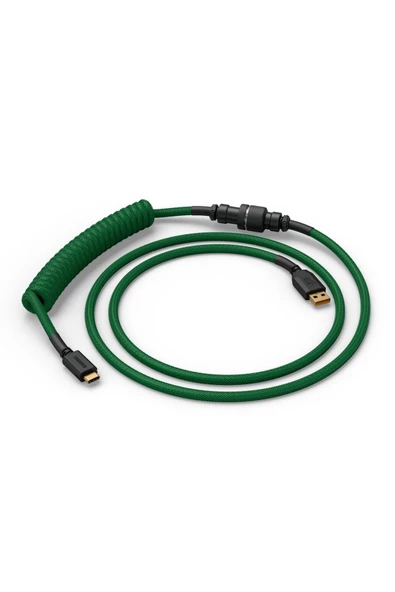 Glorious Sarmal USB-C to USB-A 1.4 Metre Klavye Kablosu Yeşil - 2