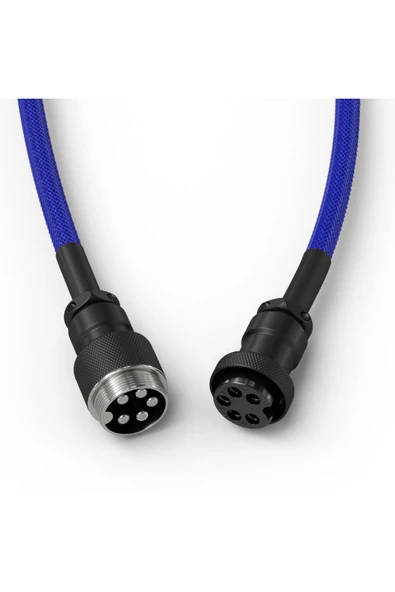 Glorious Sarmal USB-C to USB-A 1.4 Metre Klavye Kablosu Mavi - 5