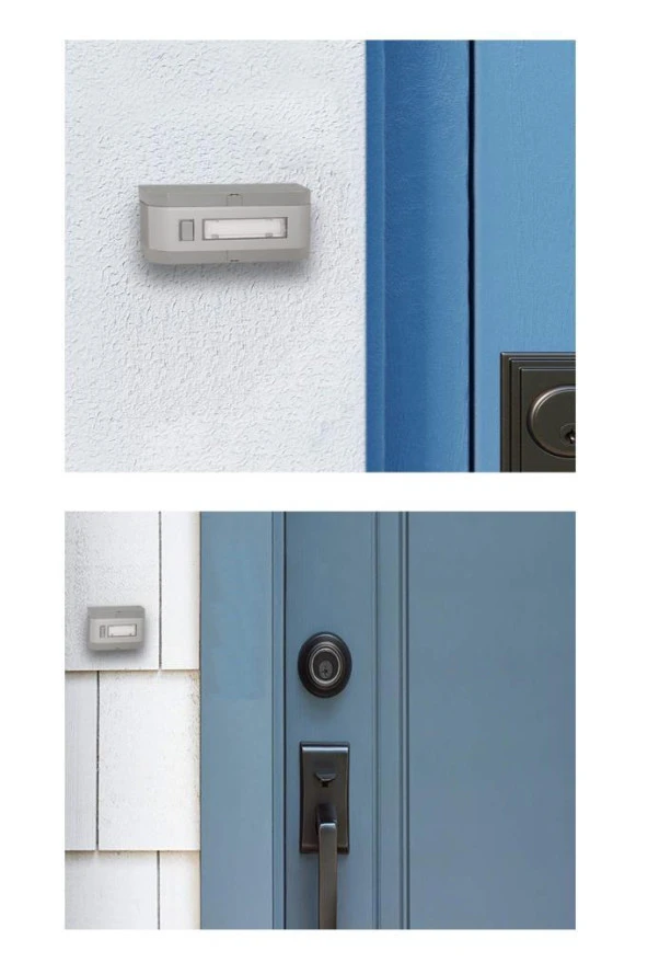 Mutlusan Tekli Alüminyum Zil Butonu - Sıva Üstü Zil Anahtarı - Resim 3