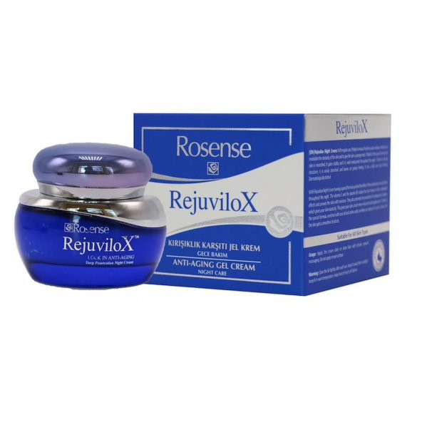 Rosense Rejuvilox Anti-Aging Jel Gece Bakım Kremi 50 ml