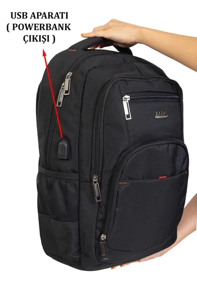 Walkenzo Dada 03 Laptop Bilgisayar Sırt Çantası - Resim 4