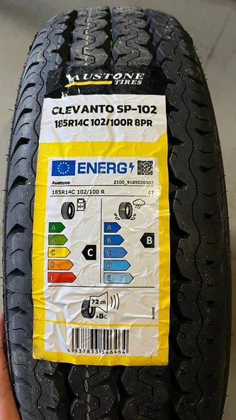 Austone 185R14 C 102/100R 8Pr Sp-102 C-B-72 Yaz Hafif Ticari Lastiği (Üretim Yılı: 2024) Made İn Avustralya - 2