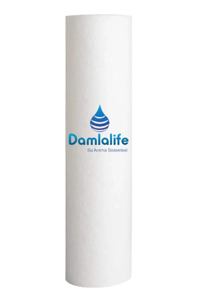 Damlalife 10'' Su Arıtma Spun 25 Micron Sediment Filtre - Resim 2