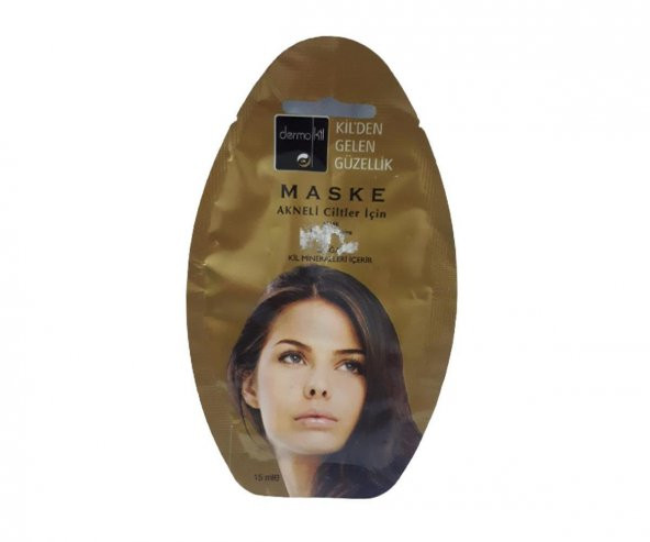 Dermokil Tekli Maske Akneli Ciltler İçin 15 Ml
