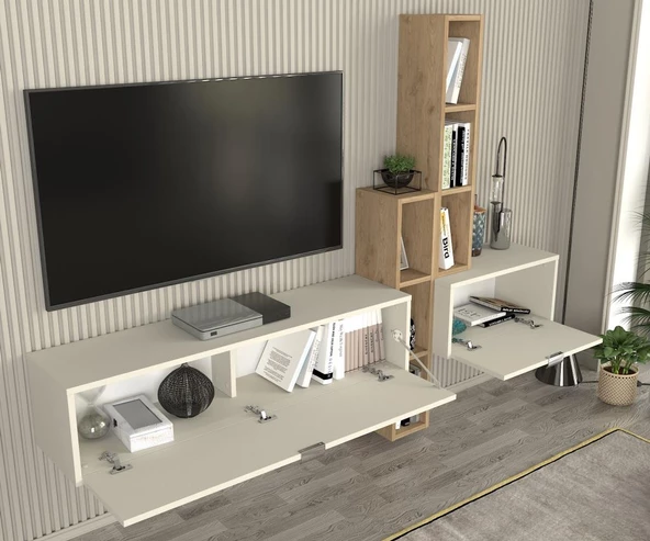 Dekorister Edgar Tv Unitesi Kumtaşı - Sepet - 4