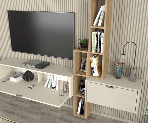 Dekorister Edgar Tv Unitesi Kumtaşı - Sepet - 5