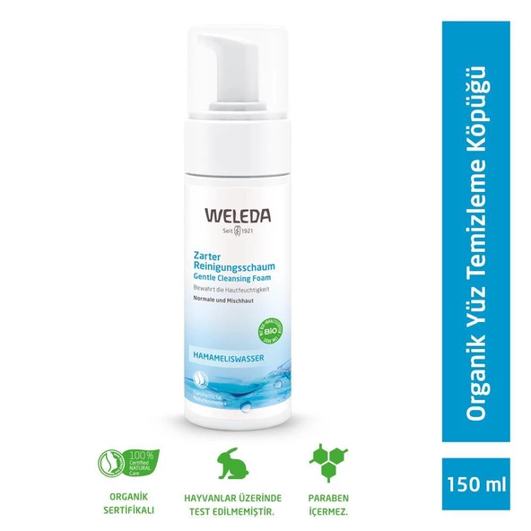 Weleda Organik Yüz Temizleme Köpüğü 150ml