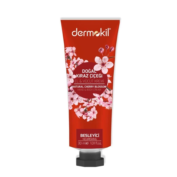 Dermokil Kiraz Çiçeği El ve Vücut Kremi 30 ml