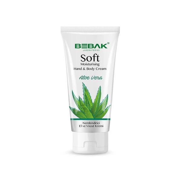 Bebak Aloe Vera Soft El ve Vücut Kremi 75ml