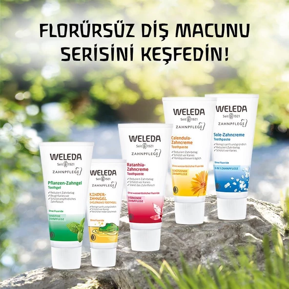 Weleda Deniz Tuzu Mineralli Organik Diş Macunu 75ml - 4