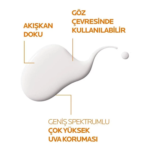 La Roche Posay Anthelios UVmune Fluid Güneş Kremi SPF50+ 50ml (Shaka Fluid) - 3