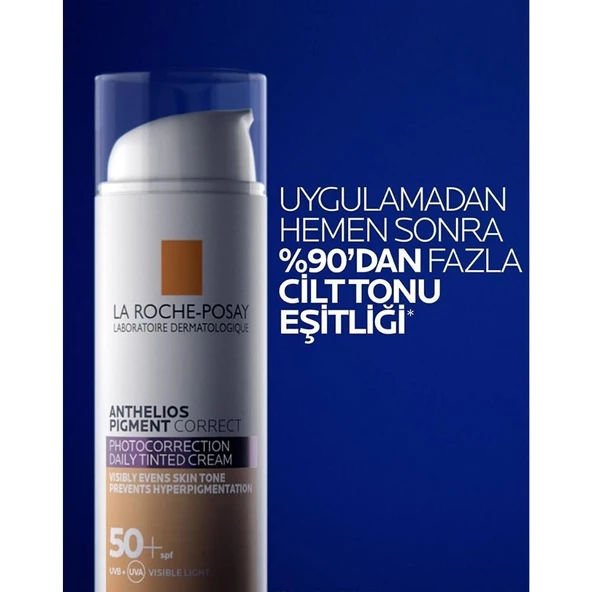 La Roche Posay Anthelios UV Daily Pigmentcorrect Light SPF50+ Leke Karşıtı ve Cilt Tonu Eşitleyici Yüz Güneş Kremi 50ml - 2