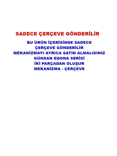 GÜNSAN EQONA GÜMÜŞ DÖRTLÜ ÇERÇEVE - 2