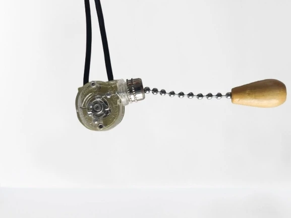 Zincirli Tavan Vantilatörü Abajur Aplik Anahtarı 0-1 Zincirli Anahtar On-Of - 4