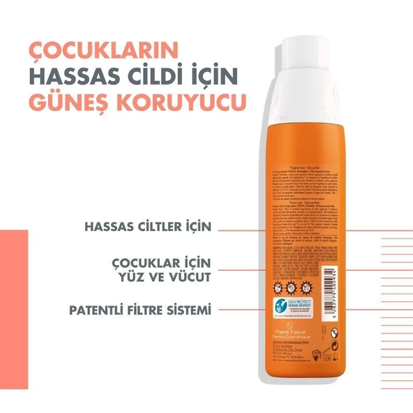 Avene SPF50 Children Çocuk Güneş Spreyi 200ml - 4