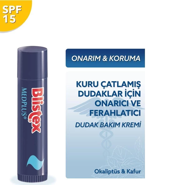 Blistex MedPlus Stick SPF15 Koruyucu Dudak Bakım Kremi 4,25 gr - 2