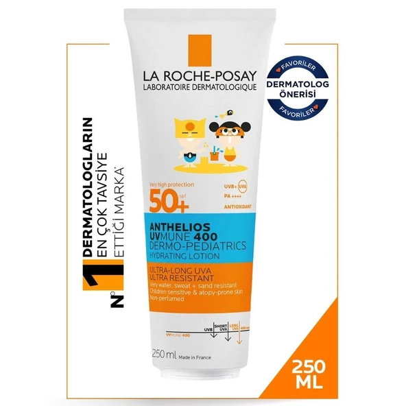 La Roche Posay Anthelios Dermo Pediatrics Uvmune400 Nemlendirici Vücut Sütü Spf50 250ml