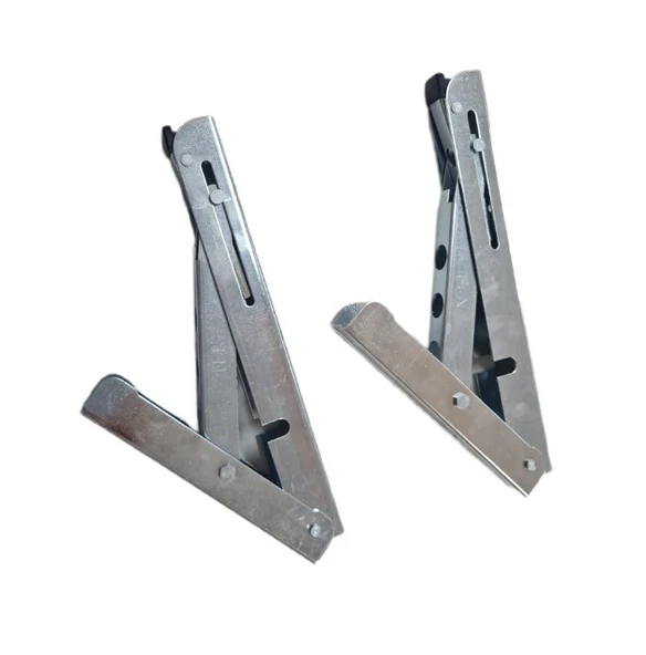 ŞEN METAL Mandallı Katlanabilir Masa Konsolu Çinko 40 cm (1çift) - 2