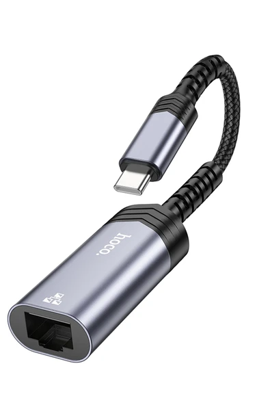 UA26 Tak Çalıştır Type-C to RJ45 100 Mbps Ethernet Dönüştürücü Hub - Resim 3