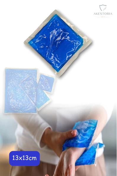 13x13 CM Termojel Sıcak Soğuk Kompres Jel Buz Paketi H-0031 - 2