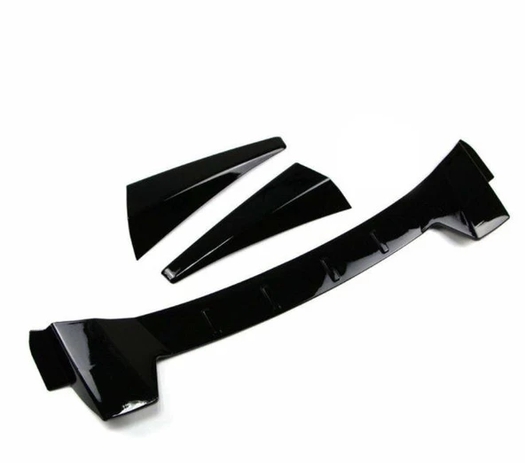 Honda Civic FC5 Typer Cam Üstü Spoiler Piano Black 2016-2021