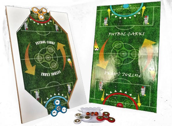 YOKO Orijinal Tasarım Eğitici Eğlenceli Oyun - Futbol Çarkı