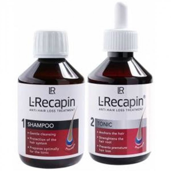 LR L-Recapin Şampuan 1+1 Set (Saç Dökülmesi Tedavisi)