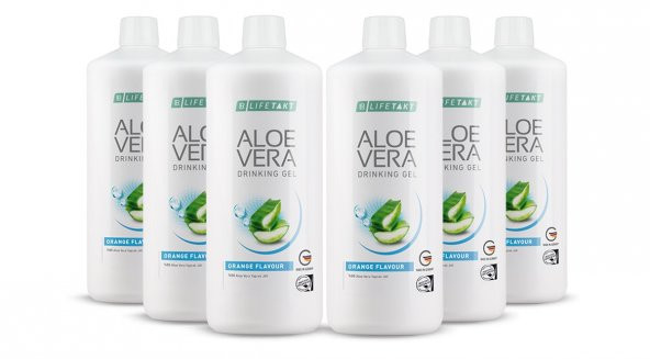 LR Aloe Vera Portakal Aromalı Jel İçecek 6lı Set