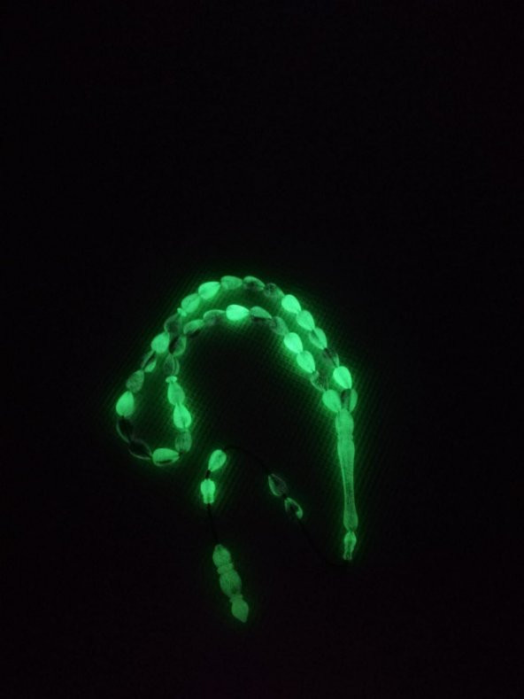 M3 Decorium Parça Fosforlu 33lük Şık Tesbih