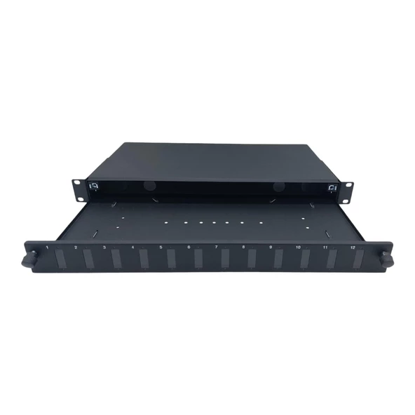 OJC 12 PORT DUPLEX SC FİBER OPTİK PATCH PANEL BOŞ - 5