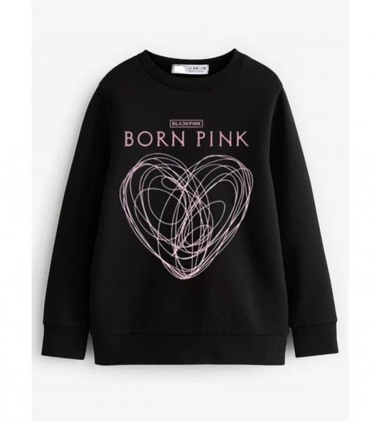 Black Pink Çocuk Sweat - 2