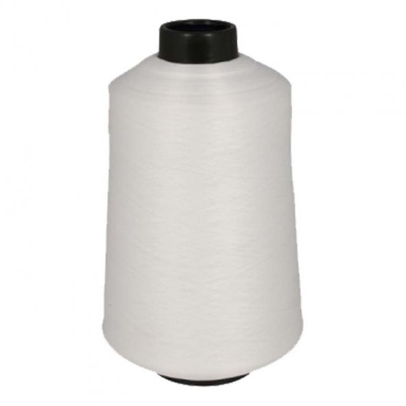 Fdm 150 Denye Beyaz Polyester Overlok İpliği (70.000 Metre) (Muz - 2