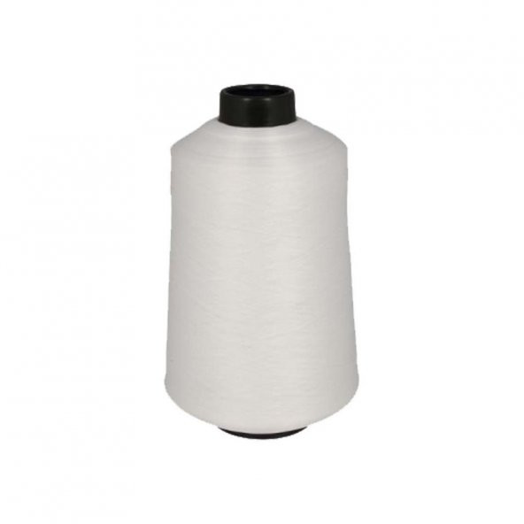 Fdm 150 Denye Beyaz Polyester Overlok İpliği (70.000 Metre) (Muz