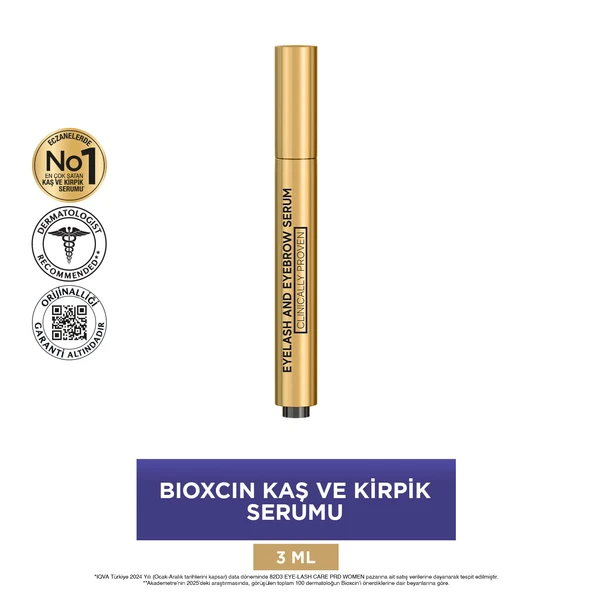 Bioxcin Kaş ve Kirpik Serumu 3ml - Resim 2