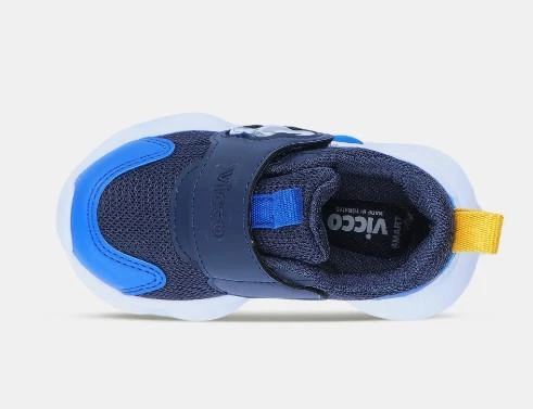 Vicco Gum Işıklı Rahat Kalıp Mavi Spor Ayakkabı Sneaker - 5