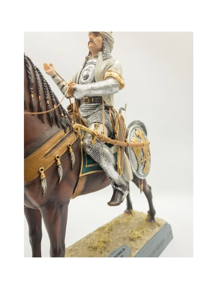 El İşçiliği Boyama Sultan Alparslan Heykel Biblo Dekor - 2
