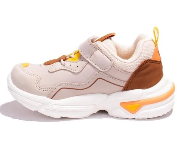 Vicco Charm Hafif Unisex Bej Süt Kahve Spor Ayakkabısı Sneaker - 4