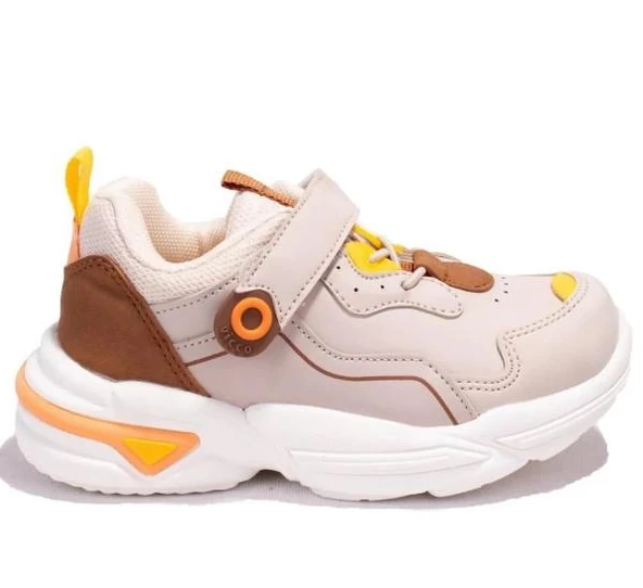 Vicco Charm Hafif Unisex Bej Süt Kahve Spor Ayakkabısı Sneaker - 3