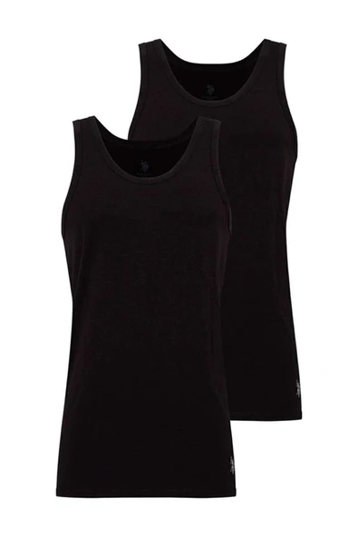 U.S. Polo Assn. Erkek Büyük Beden 2'li Atlet - Resim 7