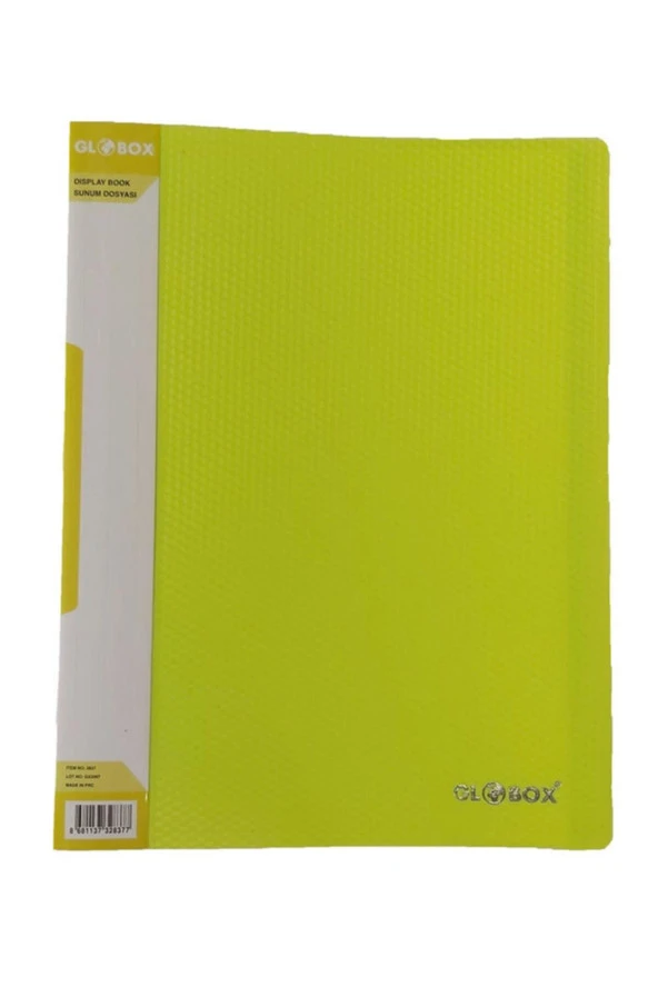 Neon Katalog (sunum) Dosyası 30 Lu Karışık Renklerde (1 Adet) - 2