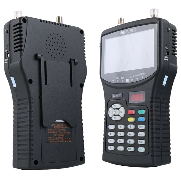 Magbox MG-265S/T+ 4.3'' İnç Full HD LCD Ekranlı Görüntülü Uydu Yön Bulucu (Uzaktan Kumandalı) - 4