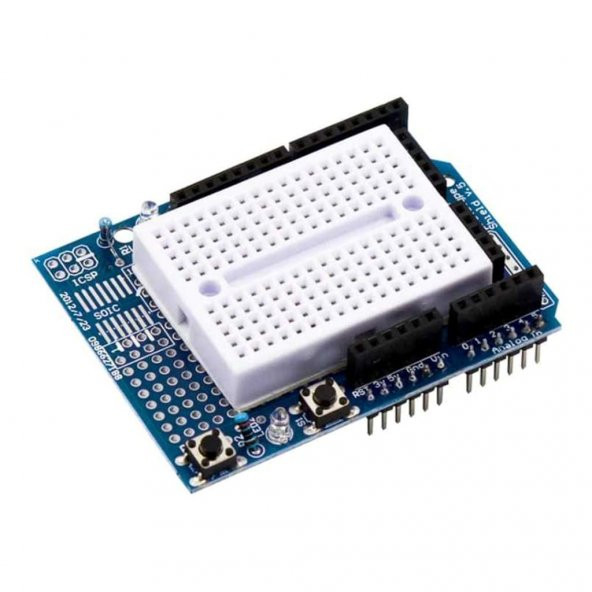 Arduino UNO R3 Proto Shield Kiti (Mini Breadboardlu)