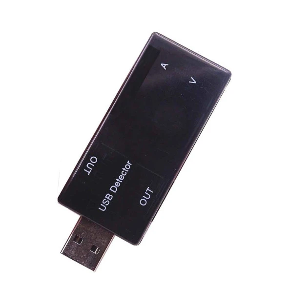 Dijital Usb Şarj Voltaj Göstergeli Test Cihazı Akım Dedektörü Voltmetre Akım Dedector - 2