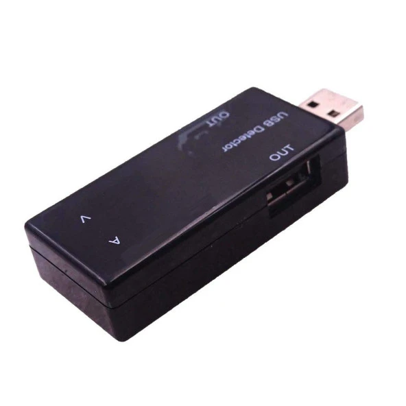Dijital Usb Şarj Voltaj Göstergeli Test Cihazı Akım Dedektörü Voltmetre Akım Dedector - 4